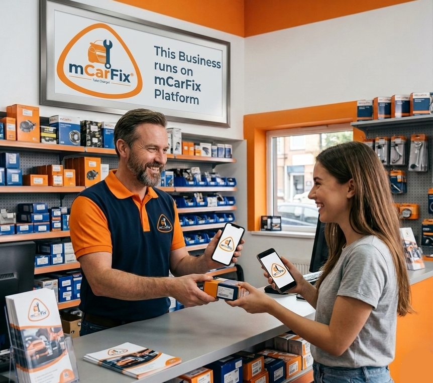 mCarFix Stockist App