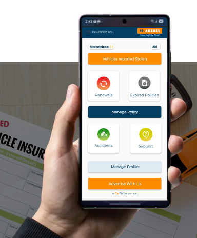 mCarFix Insurance App